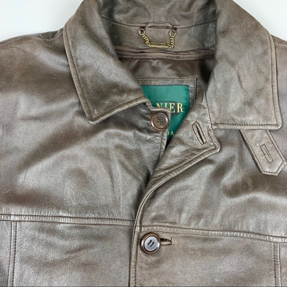 Danier Other - Danier Canada 40-42 Brown Genuine Leather Jacket